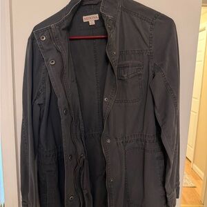 Merona Dark Gray Military Field Jacket